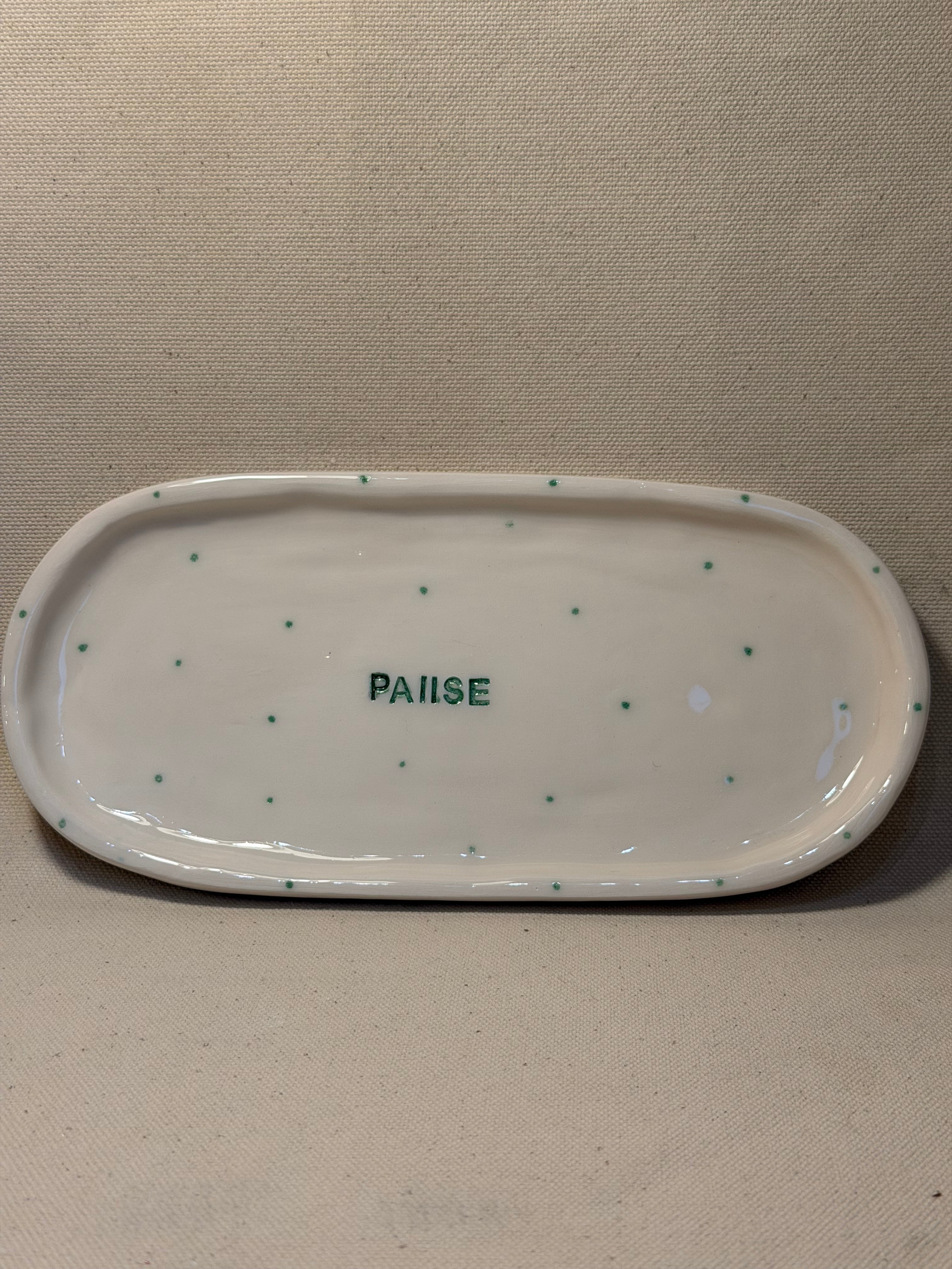 Piattino "Pause"