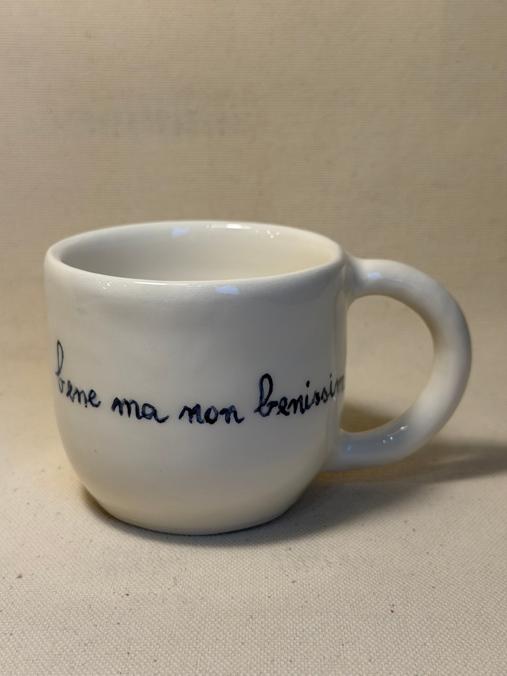 Tazza "Bene ma non benissimo"