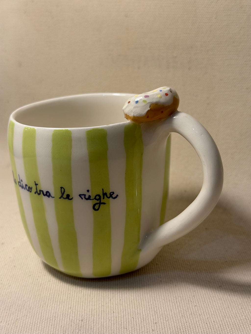 Tazza "Te lo dico tra le righe"