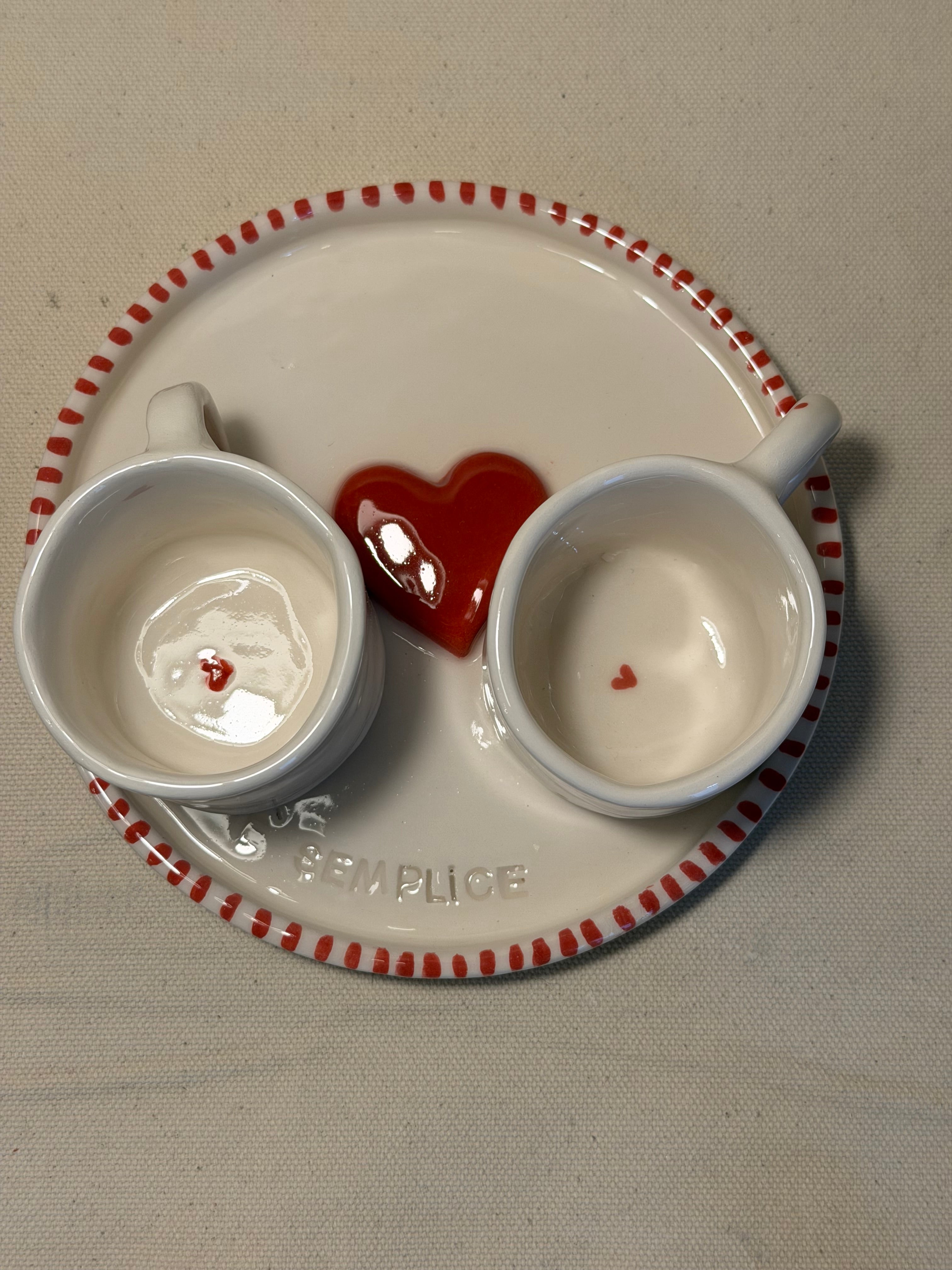 Piattino "E' semplice"