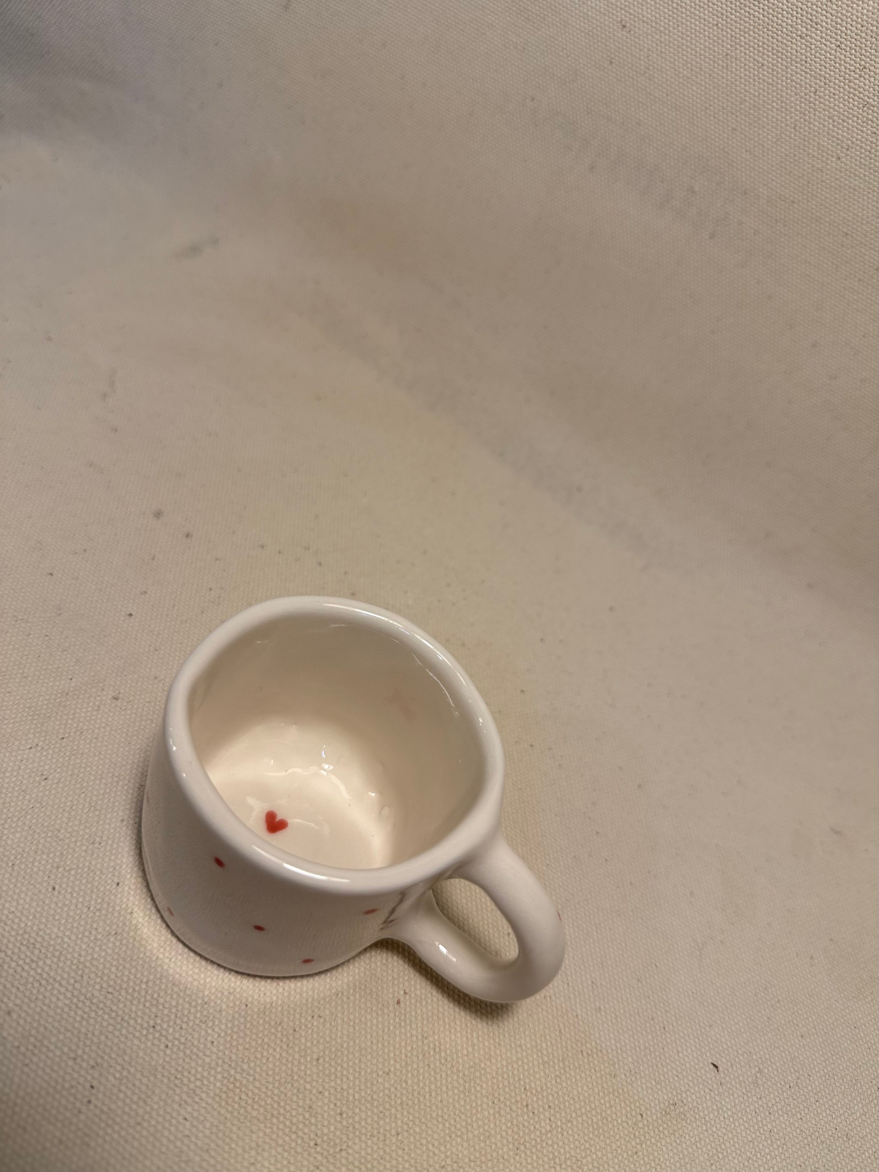 Tazzina da caffè "Cuoriciona"