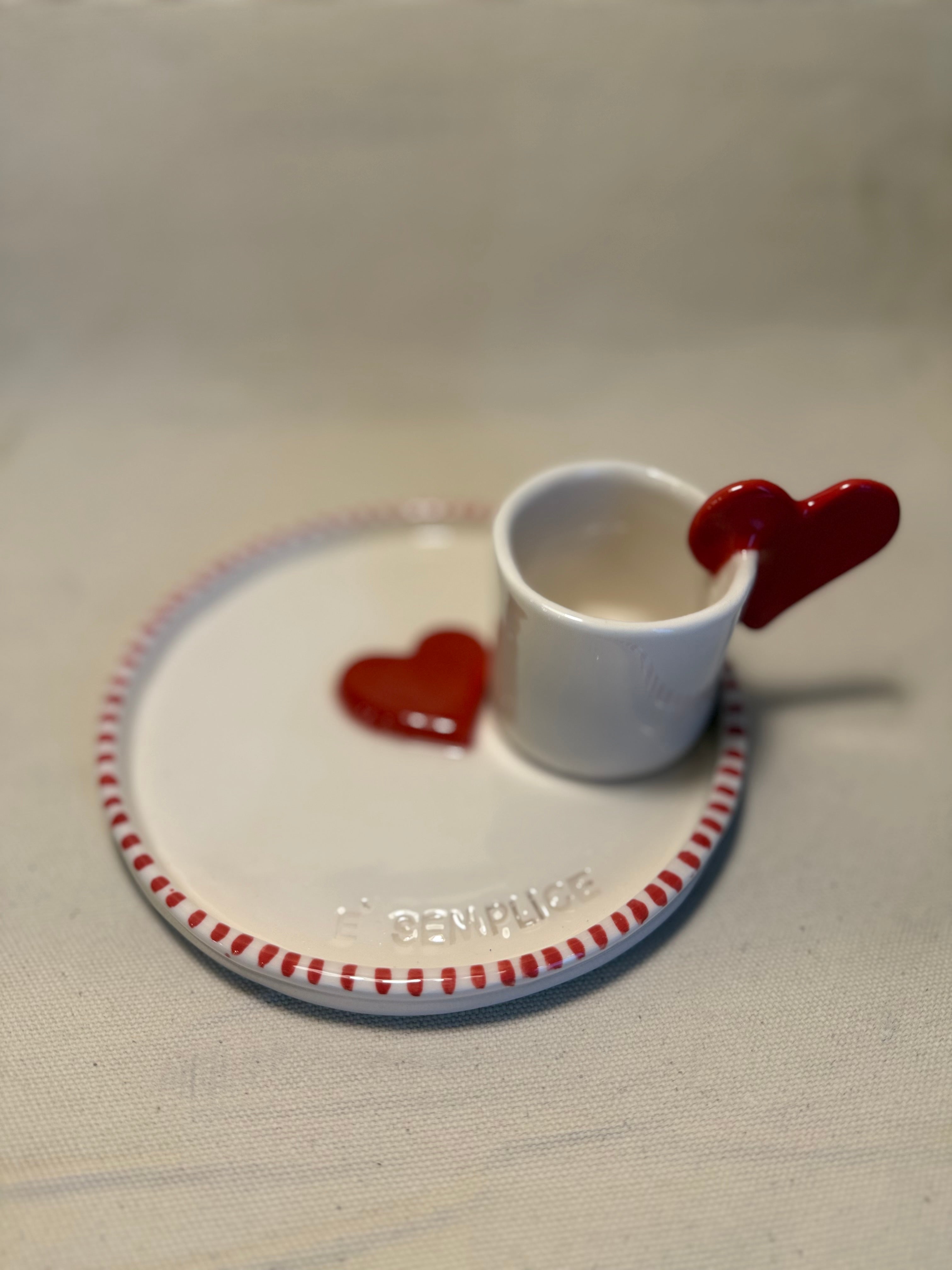 Tazzina da caffè "Cuoriciona"