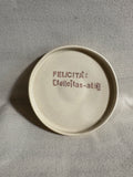 Piattino "Felicità"