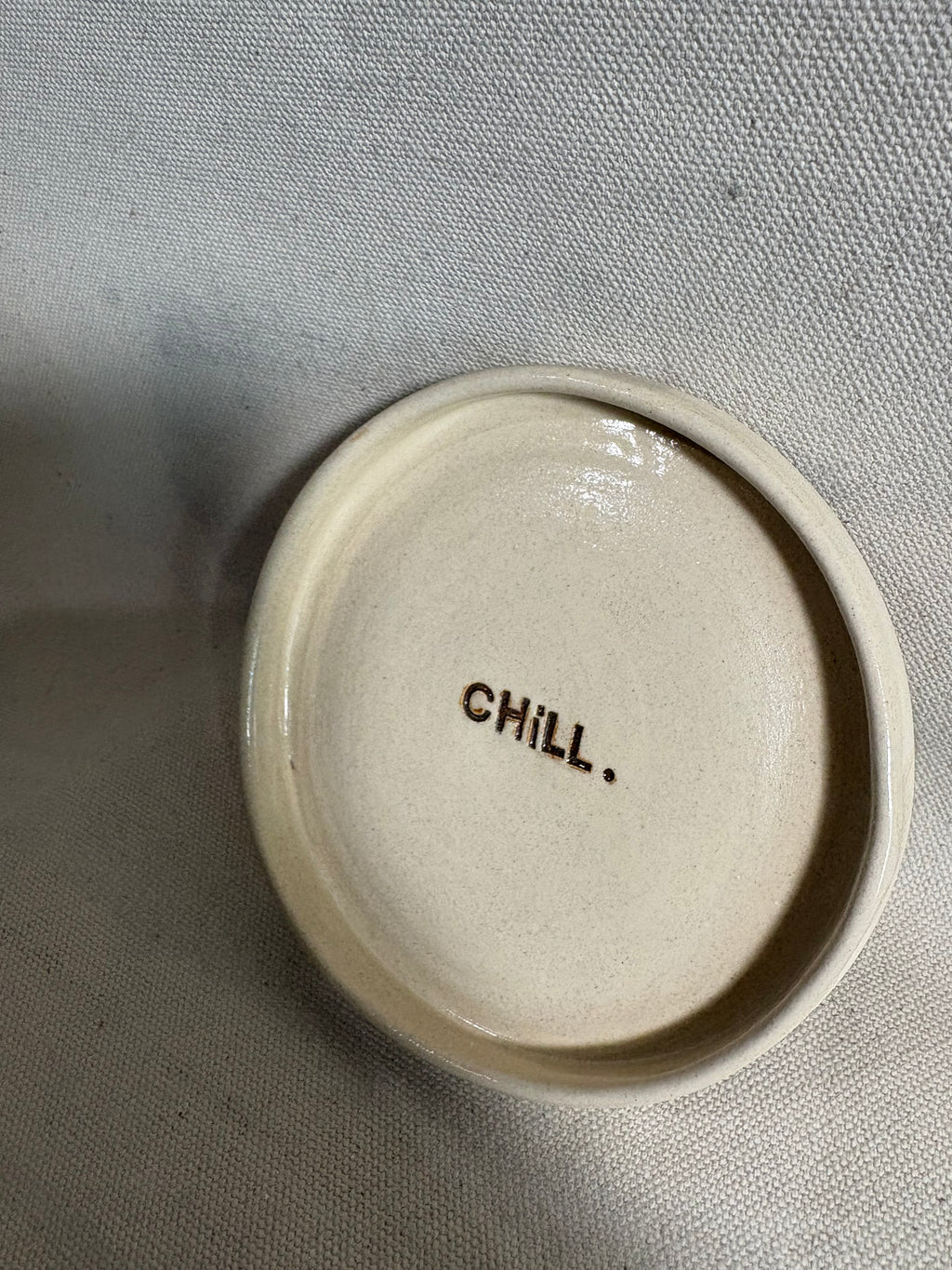 Piattino "Chill"