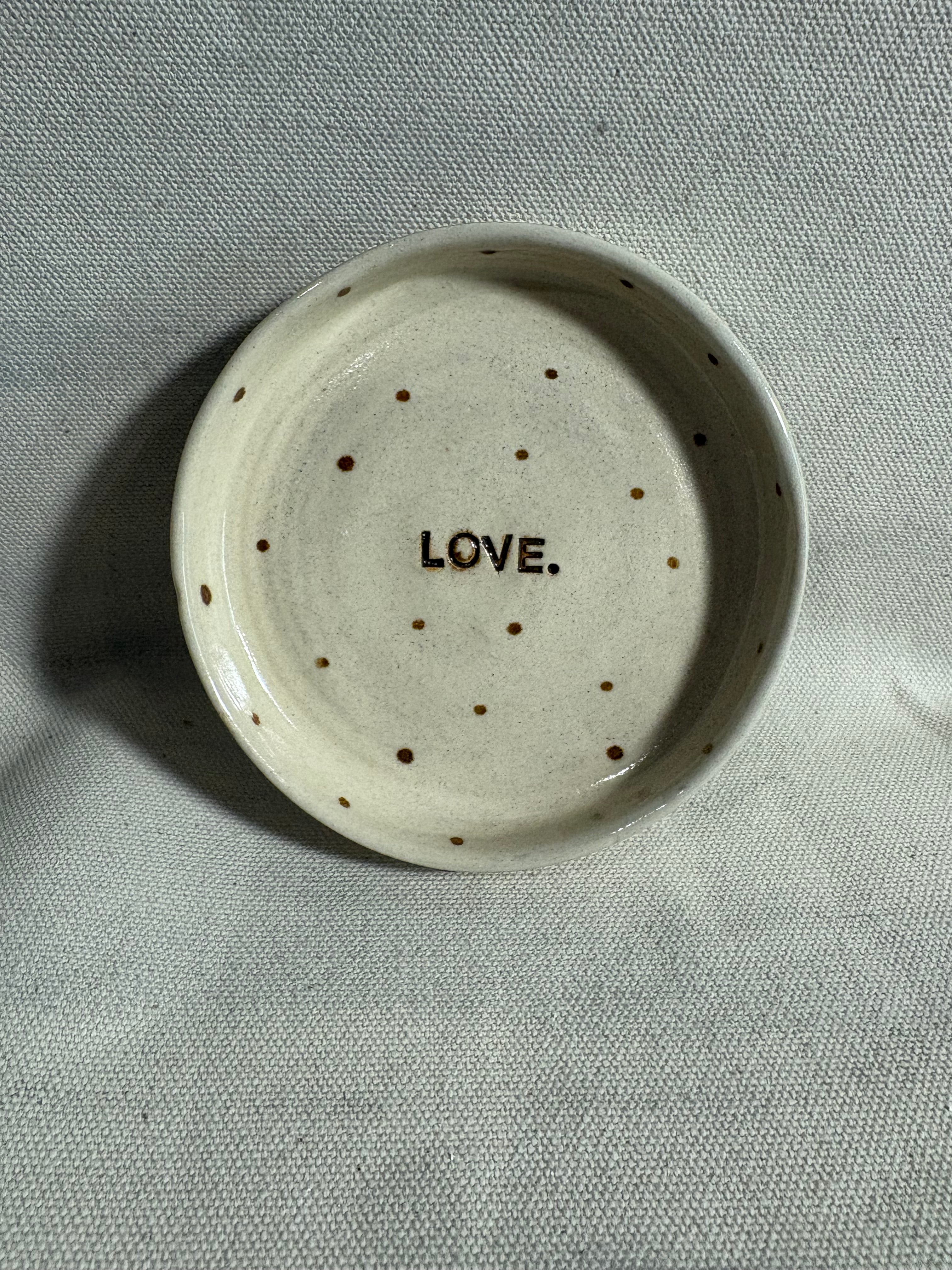 Piattino "Love"