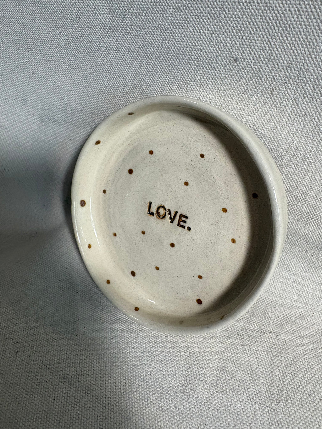 Piattino "Love"