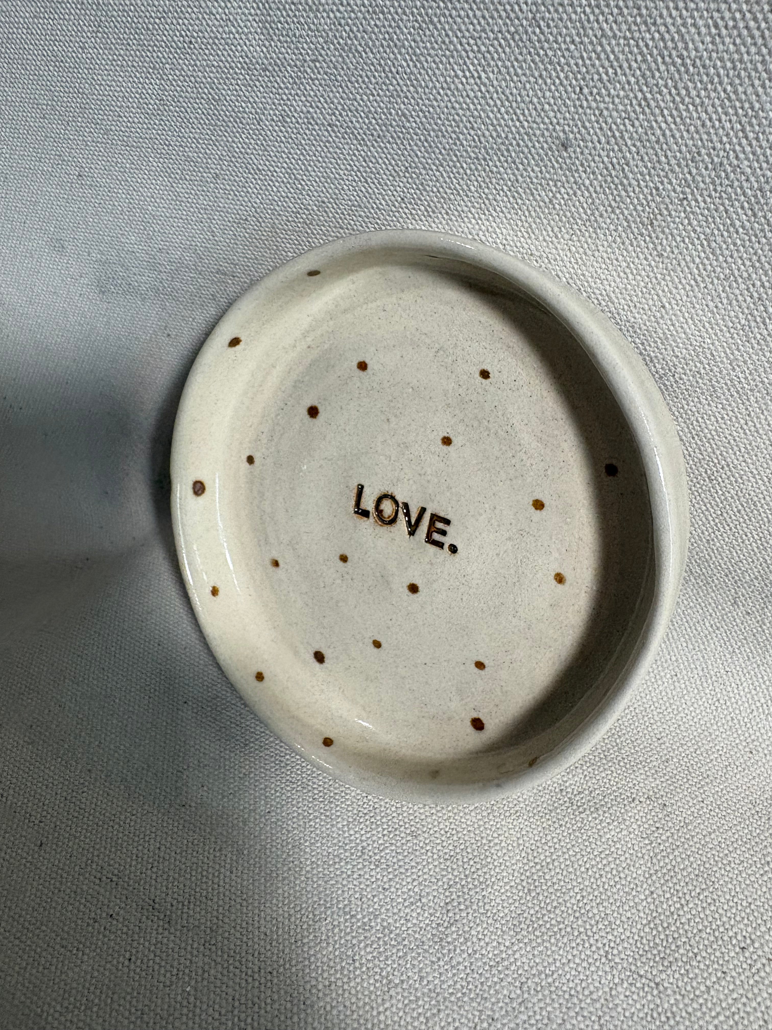 Piattino "Love"